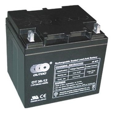 奥特多outdo铅酸蓄电池ot50 12 12v50ah规格参数性能尺寸